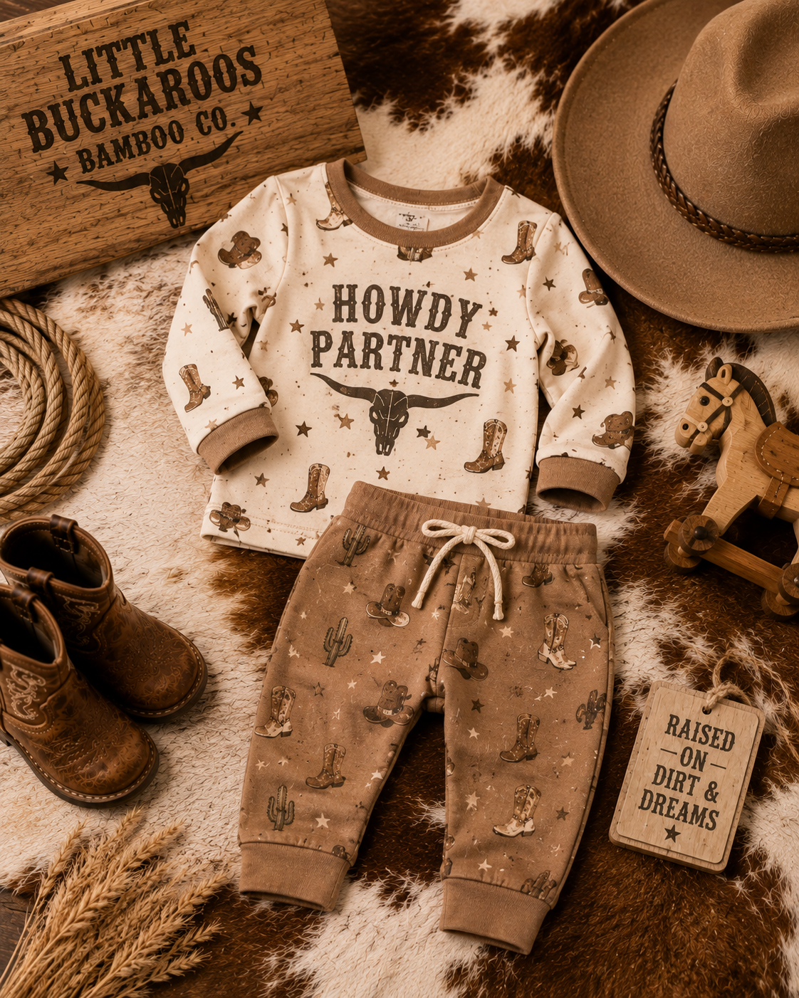 Howdy Partner 2-Piece Set